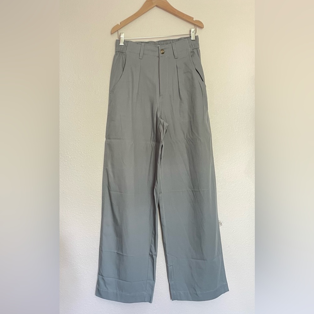 Madewell: The Neale Straight-Leg Pant in Drapeweave